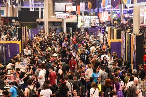 Comic Con Experience 2018 (CCXP 2018) Stock Photos