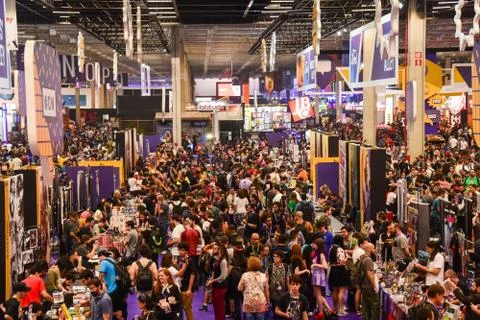 Comic Con Experience 2018 (CCXP 2018) Stock Photos