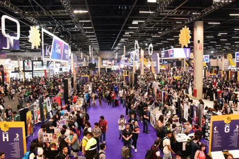 Comic Con Experience 2018 (CCXP 2018) Stock Photos