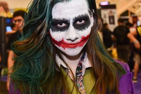 Comic Con Experience 2018 (CCXP 2018) Stock Photos