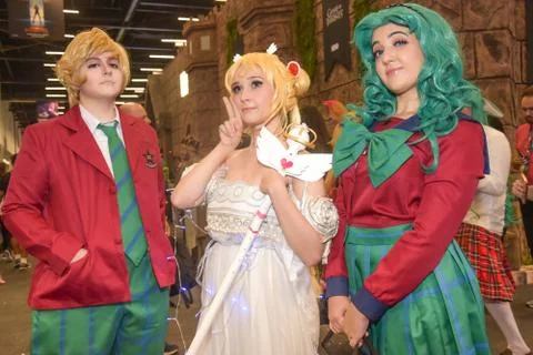 Comic Con Experience 2018 (CCXP 2018) Stock Photos