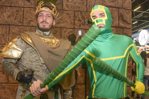 Comic Con Experience 2018 (CCXP 2018) 写真素材