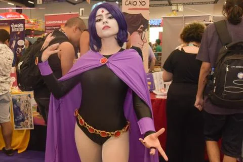 Comic Con Experience 2018 (CCXP 2018) Stock Photos