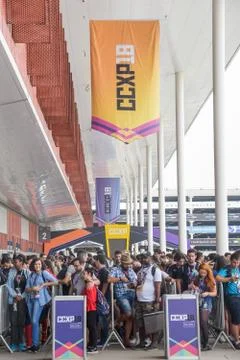 Comic Con Experience 2018 (CCXP 2018) Stock Photos