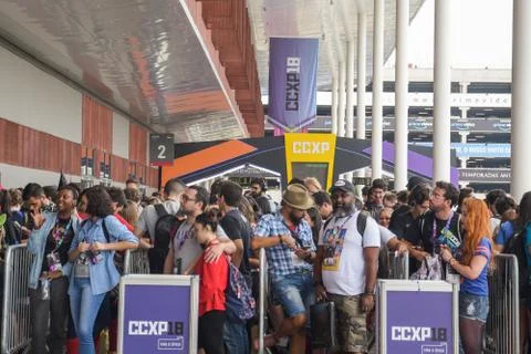 Comic Con Experience 2018 (CCXP 2018) Foto stock
