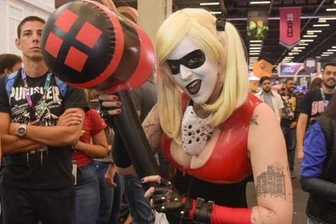 Comic Con Experience 2018 (CCXP 2018) Stock Photos