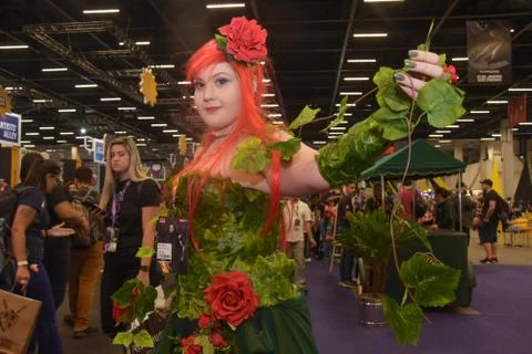 Comic Con Experience 2018 (CCXP 2018) Stock Photos