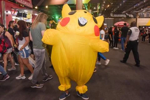 Comic Con Experience 2018 (CCXP 2018) Stock Photos