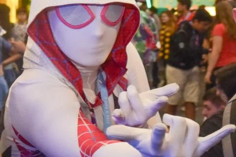 Comic Con Experience 2018 (CCXP 2018) Stock Photos