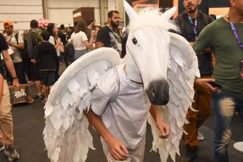 Comic Con Experience 2018 (CCXP 2018) Stock Photos