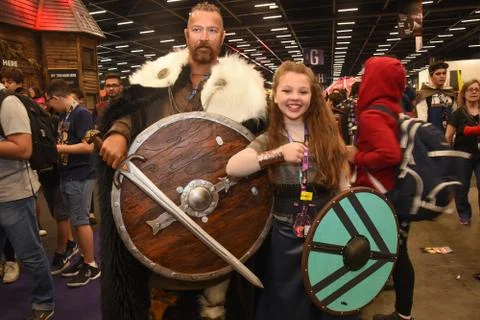 Comic Con Experience 2018 (CCXP 2018) Stock Photos