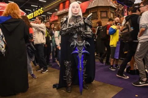 Comic Con Experience 2018 (CCXP 2018) Stock Photos
