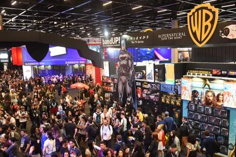 Comic Con Experience 2018 (CCXP 2018) Stock Photos