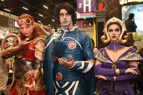 Comic Con Experience 2018 (CCXP 2018) Stock Photos