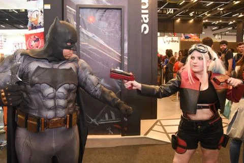 Comic Con Experience 2018 (CCXP 2018) Stock Photos