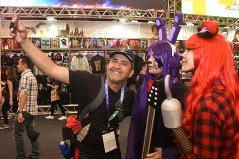 Comic Con Experience 2018 (CCXP 2018) Stock Photos