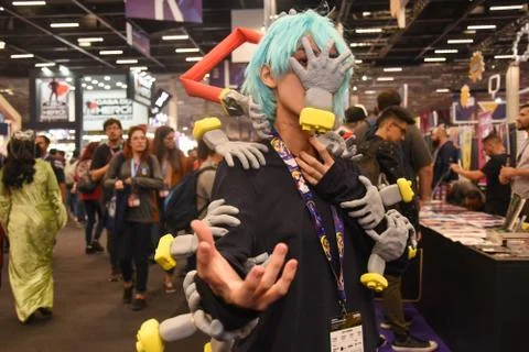 Comic Con Experience 2018 (CCXP 2018) Stock Photos