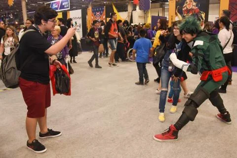 Comic Con Experience 2018 (CCXP 2018) Stock Photos