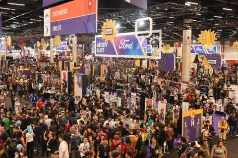 Comic Con Experience 2018 (CCXP 2018) Stock Photos