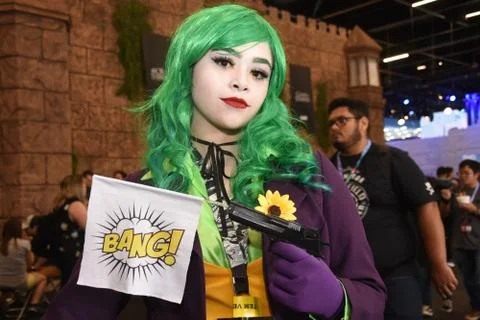 Comic Con Experience 2018 (CCXP 2018) Stock Photos