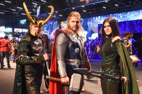 Comic Con Experience 2018 (CCXP 2018) 写真素材