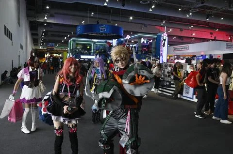 Comic Con Experience CCXP - Day 3 Stock Photos