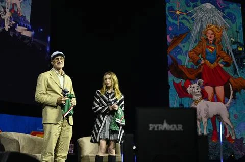 Comic Con Experience CCXP - Day 3 Stock Photos