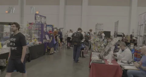 Comic Convention Stock Footage 168113353