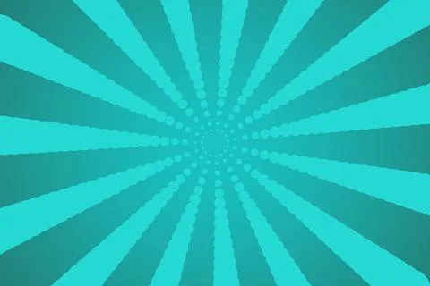 Comic dotted background. Retro comic blue background. Stock Illustration