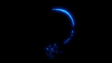 Comic Dynamic Energy Stroke Shape Fx Animation Stock Footage 115421094