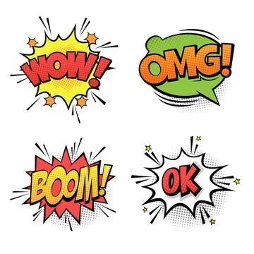 Comic Element Stock-Illustration