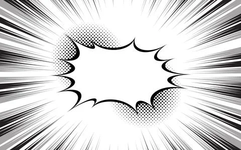 Comic explosion background concept with space for your text. Stock Illustration