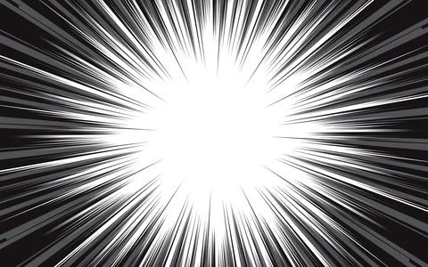 Comic explosion background. Vector illustration. Stock Illustration