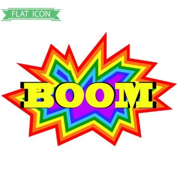 Comic explosion Illustrazione stock