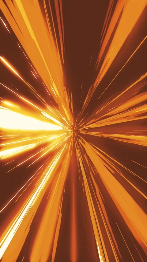 Comic Explosive Fire Light Rays Vertical Background Stock-Footage 335476165