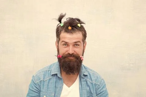 Comic faces and emotions. Positive amazed man. Funny portrait of man with funny Stock Photos