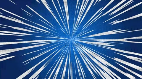 Comic fast lines background texture pattern effect in cartoon concept Stock Footage 241771755