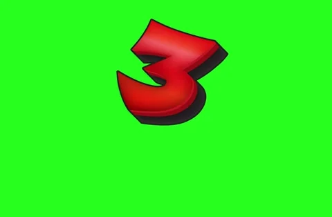 Comic Fight Red Countdown Timer Animation 스톡 동영상 331031691