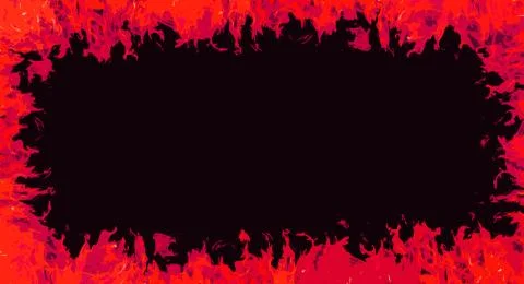 Comic fire frame background 스톡 일러스트
