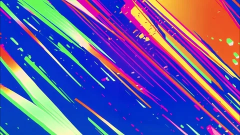Comic Grunge Energy Hand-Drawn Anime Style Loop Video stock 315211978