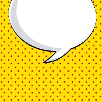 Comic icon over dotted background vector illustration Stock Illustration