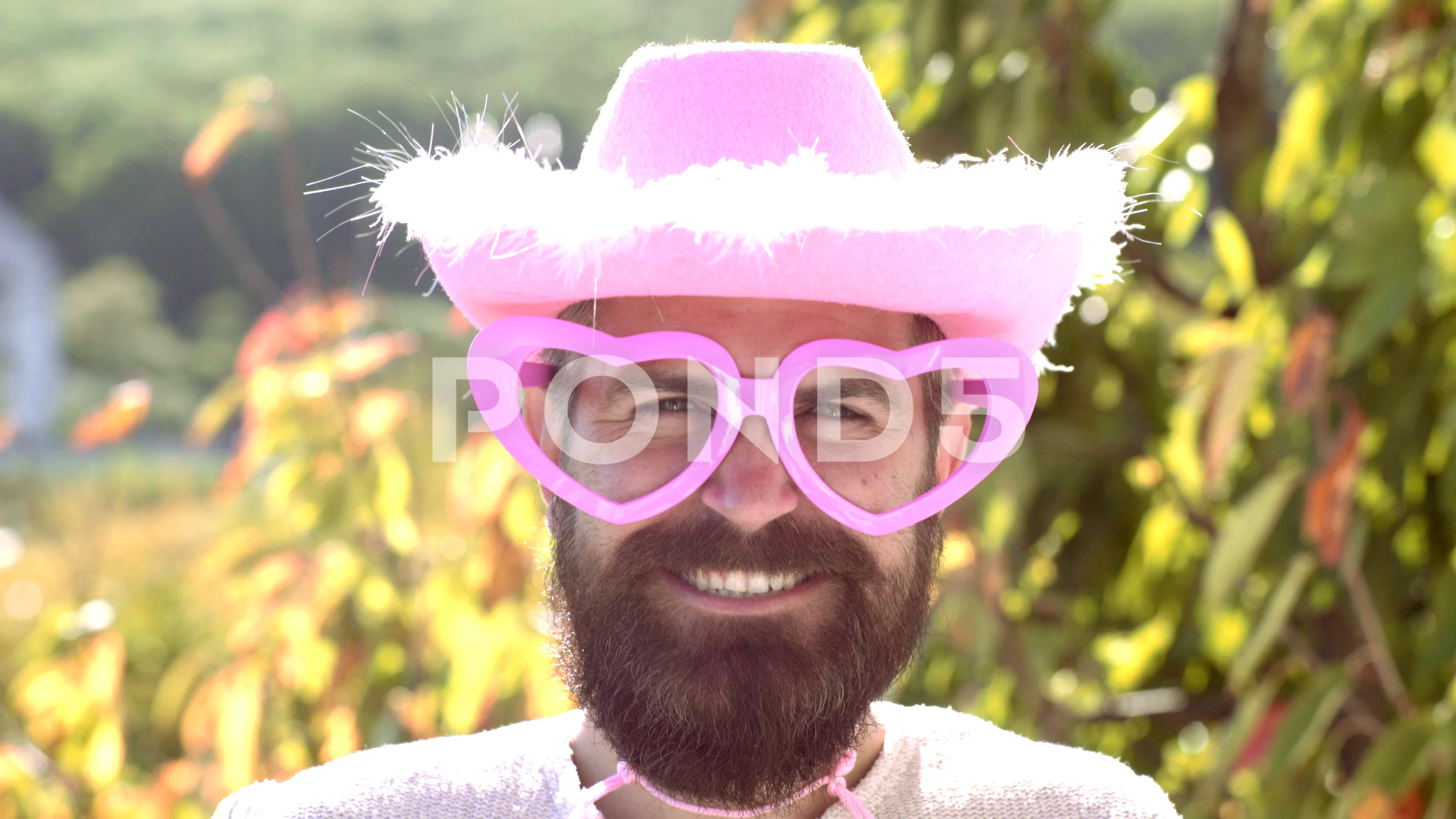 Pink best sale guy sunglasses