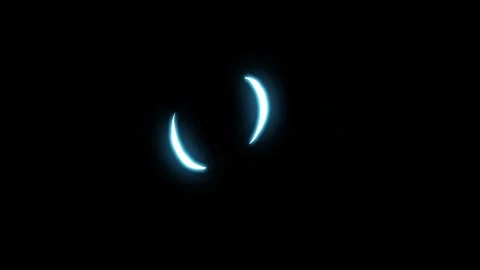 Comic neon light effects transition Stock Footage 296803079