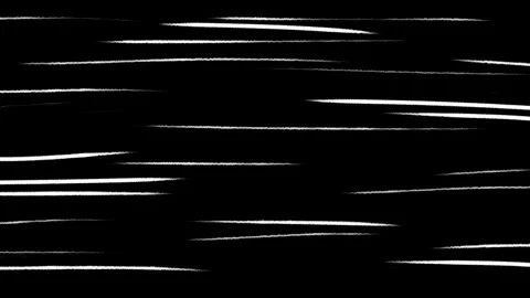 Comic or Cartoon Horizontal speed lines animation. Video stock 309401099