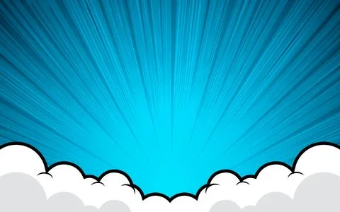 Comic pop art abstract background. vector illustration Stock Illustration