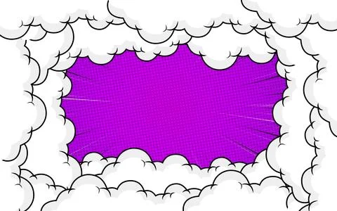 Comic pop art abstract background Stock Illustration