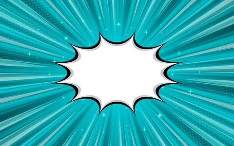 Comic pop art blank background 库存插图