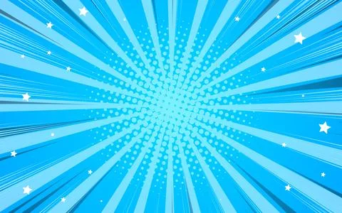 Comic pop art blank background. Stock Illustration