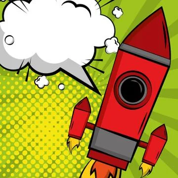Comic pop art Stock Illustration
