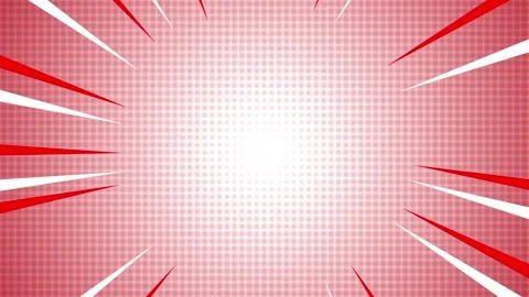 Comic Pop Art Red Halftone Background Stock Footage 318257569